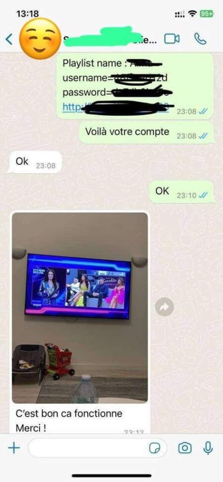 "Avis d'un utilisateur satisfait de la simplicité d'accès aux chaînes avec IPTV Suisse."